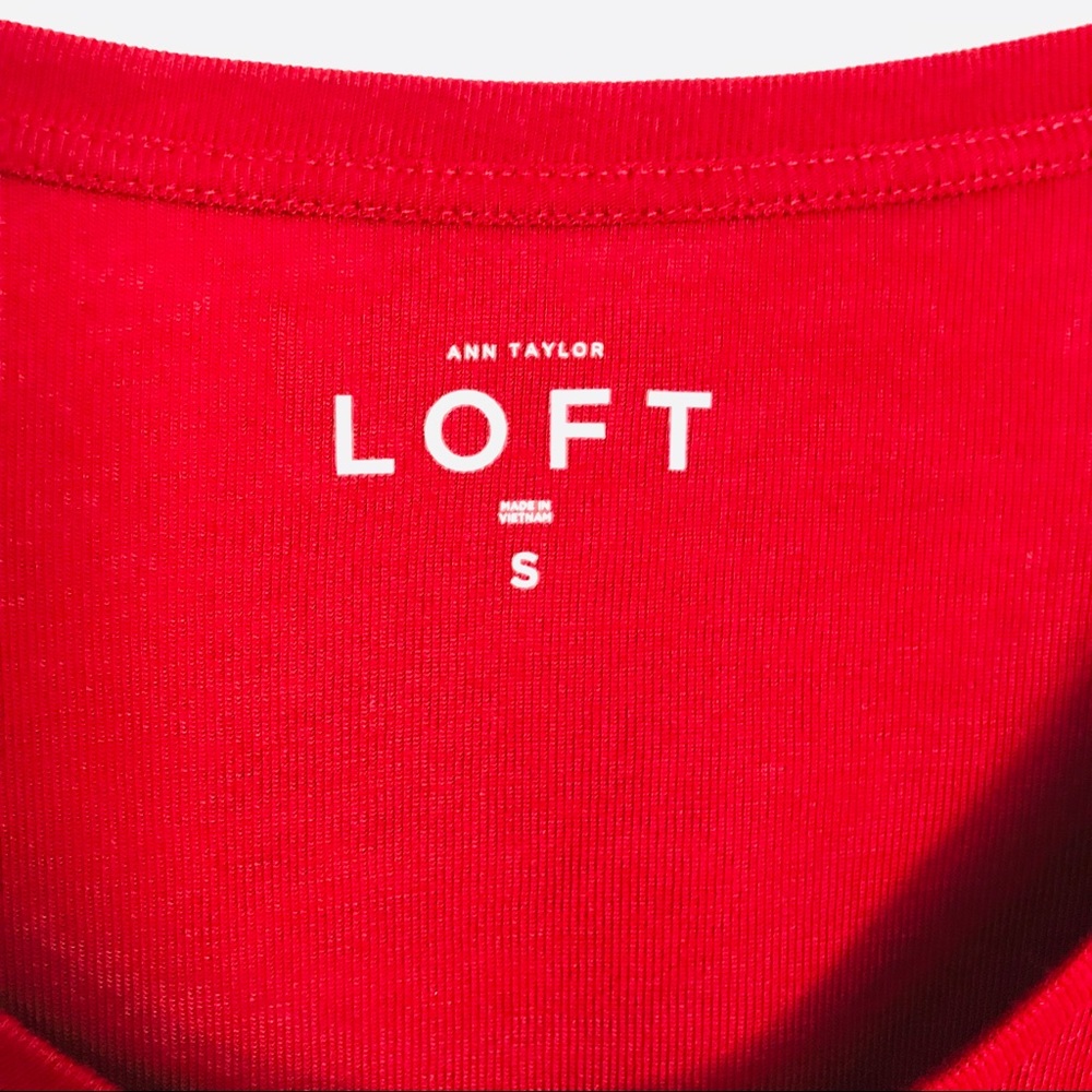 Loft | Long sleeve tee v neck - Picture 4 of 9